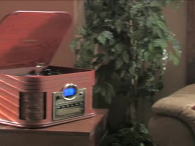 Crosley&reg; Nostalgic CD Recorder / Turntable / Radio / Cassette - image 10 from the video